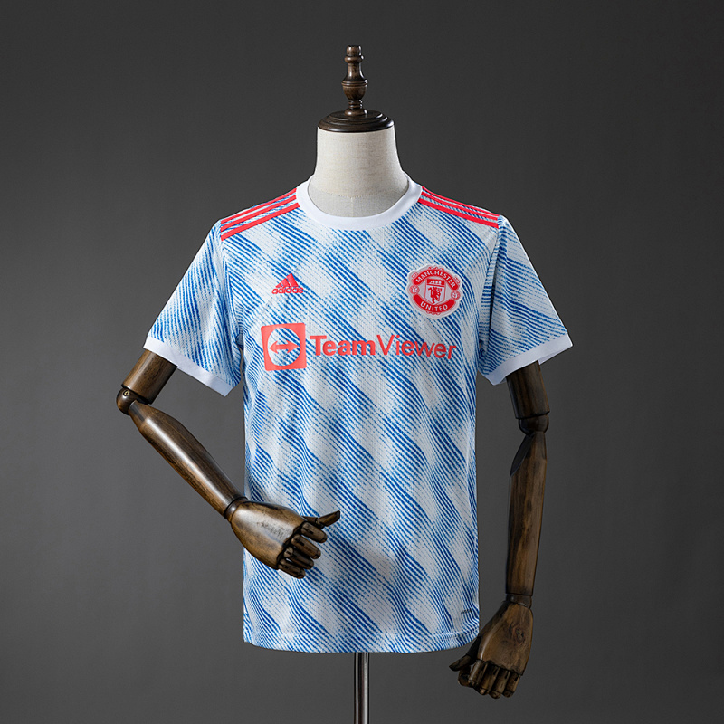 Camiseta retro de visitante del Manchester United 21-22, tallas S-XXL